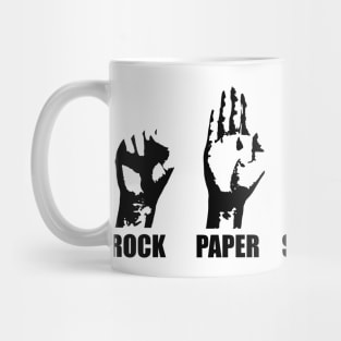 Rock Paper Scissors Italian 5 Mug